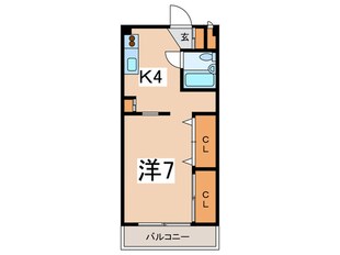 マンションエトワールの物件間取画像